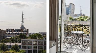Exceptional property with Eiffel Tower views