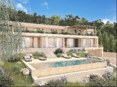 6-bedroom villa project overlooking the Bay of San Miguel