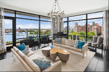 Perfectly situated on the 14th floor at 170 East End Avenue with spectacular East River an