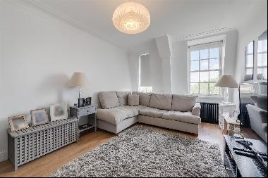 A 1 bedroom flat for sale on Eton College Road, NW3.