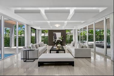 Step Inside With Me! Presenting a modern waterfront custom home in Miami Beachs guard-gate