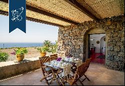 Panoramic dammuso with a view of the sea for sale in Pantelleria