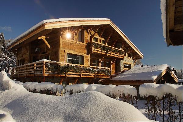 Squaw : Top-of-the range chalet ideally connected to the center of Megeve