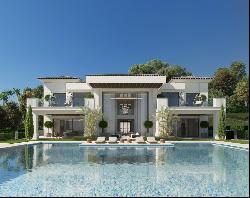 Project to build 2 frontline golf villas in Los Flamingos Golf, , Benahavis 29679