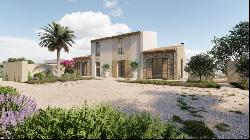 Rustic plot with proyect for sale next to golf course Vall d'Or , Felanitx 07200
