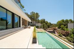 New build villa with sea views for sale in Camp de Mar, Majorca, Andratx 07150