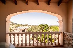 Finca for sale with panoramic views over the bay of Alcudia and , Arta 07570