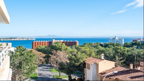 Very sunny apartment with sea views for sale in C’as catala, Maj, Calvià 07181