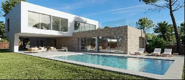 Modern villa with sea views for sale in Sol de Mallorca, Calvià 07181