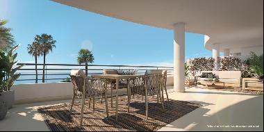 Modern ground floor apartment in an off-plan development with se, Benalmádena 29630