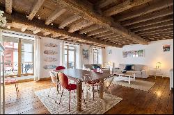 SAINT JEAN DE LUZ, HEART OF THE TOWN, 128 sqm APARTMENT