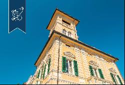 Finely-renovated estate with a charming panoramic turret in Viareggio