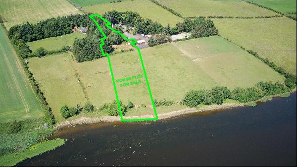 A beautifully located land plot outside Ayr with full residential planning consent for a d