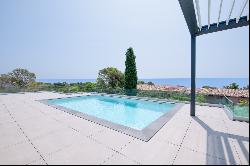 Les Issambres, New contemporary house 150m from the sea and magnificent roof top