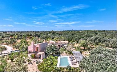 New construction Finca near Es Trenc in low energy construction in the south of Mallorca