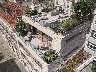 Duplex penthouse with terrace - Paris 14th district - Alesia