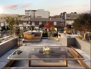 Penthouse triplex with terrace - Paris 14th district