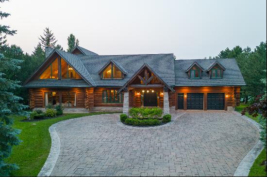 Magnificent Log Home