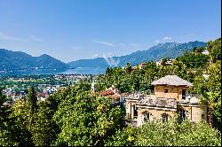 Magnificent liberty style villa with large outdoor terrace & view of Lake Maggiore for sa