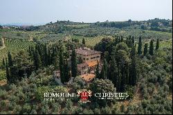 Chianti Classico - HISTORIC VILLA WITH VINEYARDS FOR SALE 30 KM FROM FLORENCE