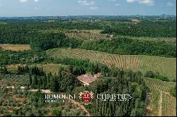 HISTORIC VILLA WITH VINEYARDS FOR SALE 30 KM FROM FLORENCE, CHIANTI