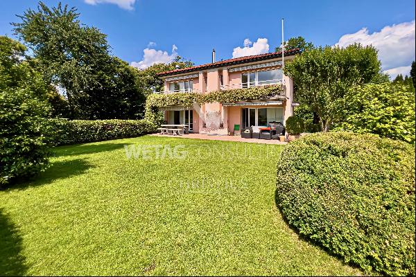 Spacious villa with garden for sale in Collina d'Oro-Gentilino