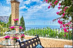 Mediterranean villa in Puerto Andratx with amazing sea view and guest house in Mallorca