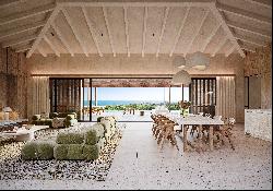 6-bedroom villa under construction tower above the coastline in Cap Martinet