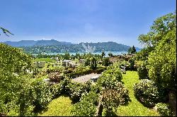 Must-see historic house with garden & lake view for sale in Agno