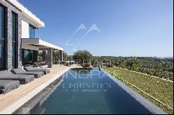 Newly contemporary villa with panoramic view