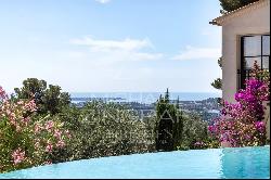 Mougins - Beautiful villa with sea view