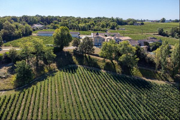 BEAUTIFUL WINE PROPERTY IN THE SATELLITE OF SAINT EMILION - 34 HA ORGANIC