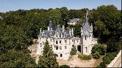 1h from Paris. A remarkable Gothic/Renaissance-style chateau set in 1.2 hectares of groun