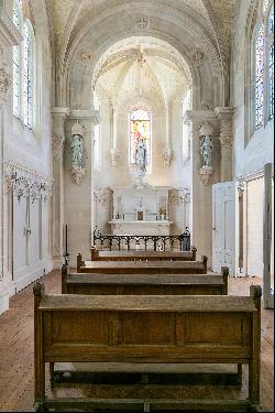 1h from Paris. A remarkable Gothic/Renaissance-style chateau set in 1.2 hectares of groun