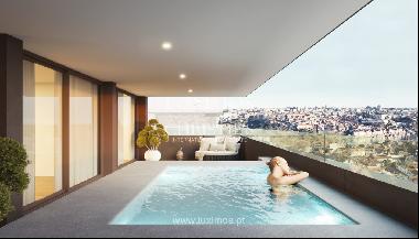 New apartment with pool, for sale, in V. N. Gaia, Porto, Portugal