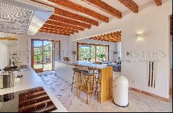 Mediterranean finca in Andratx with panoramic views of the valley and the sea