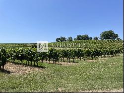 For sale 20 minutes from Bergerac, Beautiful family vineyard estate of 28ha in organic fa