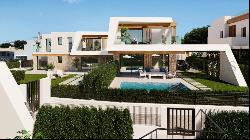 New semi-detached house in Cala Ratjada in modern complex with pool and parking space