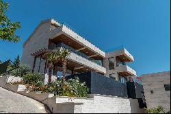 Two contemporary villas in Tivat, Marici with panoramic view
