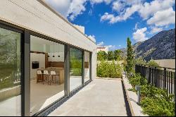 An exceptional Mediterranean villa, with panoramic sea and mountain views across Kotor Bay