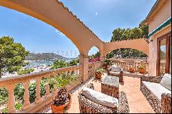 Mediterranean villa in Puerto de Andratx with harbour view and rental license