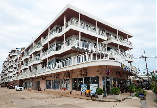 Large Condo with ocean and beach views at Mae Phim Beach.