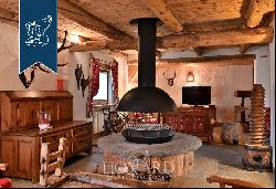 Luxury chalet for sale next to the ski slopes of the renowned Vialattea International Ski 