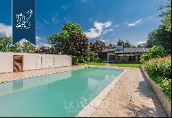 Luxury estate with big planted park and pool in the heart of Lesmo