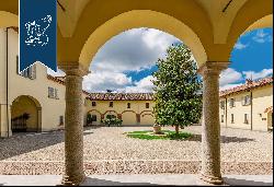 Prestigious residential estate with 10 hectares of vineyards in the renowned Oltrepò Paves