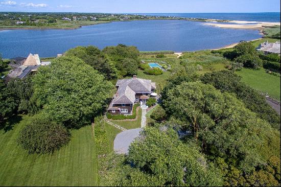 EXQUISITE WATERFRONT RENTAL, BRIDGEHAMPTON SOUTH