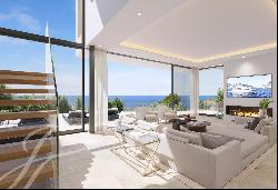 New building project with unique and dreamlike view to the sea