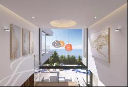 New building project with unique and dreamlike view to the sea