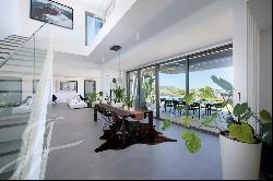 Nice modern villa with panoramic view