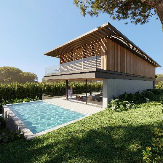 Contemporary 4 bedroom villa, under construction, in Cascais